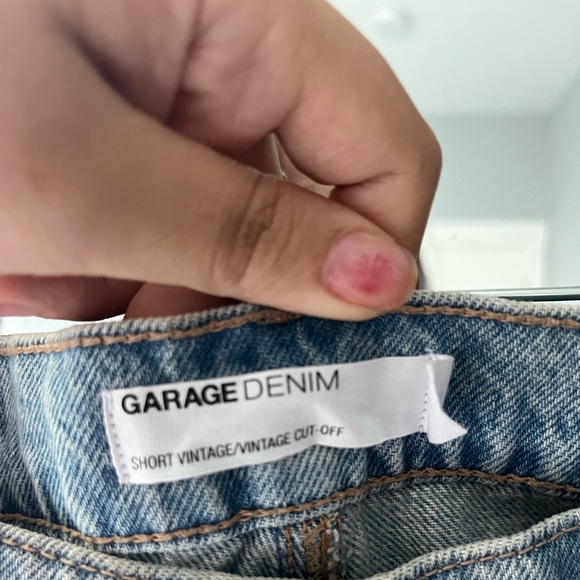 Jean short with rips - Picture 2 of 3